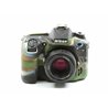 Protezione custodia in silicone EasyCover camera case per Nikon D7100 D7200 Camouflage