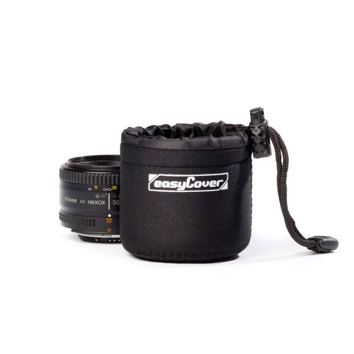 Custodia per obiettivo EasyCover protezione lens case x-small nero