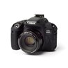 Custodia protettiva EasyCover camera case morbido in silicone per Canon 800D Nero