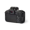 Custodia protettiva EasyCover camera case morbido in silicone per Canon 800D Nero