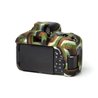 Custodia protettiva camera case EasyCover in morbido silicone per Canon 800D Camouflage