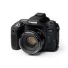 Custodia protettiva camera case in morbido silicone EasyCover per Canon 77D Nero
