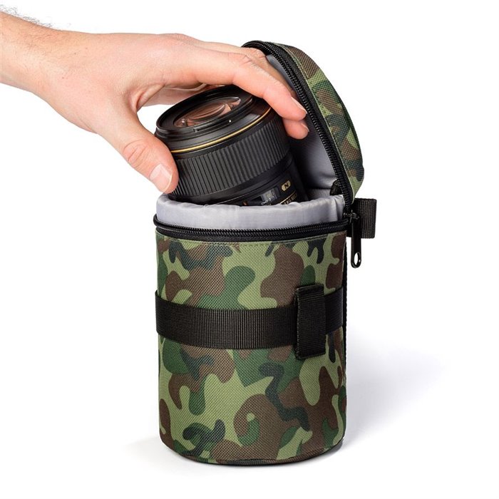 EasyCover borsa custodia protettiva lens bag per obiettivo dimensioni 80x95mm camouflage