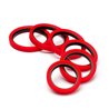 Lens rim in silicone EasyCover anello paraurti per obiettivo protezione 72mm rosso