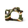 Protezione in silicone EasyCover custodia morbida camera case per Sony A9 Camouflage