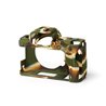 Protezione in silicone EasyCover custodia morbida camera case per Sony A9 Camouflage