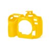 Custodia protettiva soft in silicone EasyCover camera case morbido per Nikon D7500 Giallo