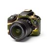 EasyCover camera case morbido custodia protezione in silicone per Canon 200D Camouflage