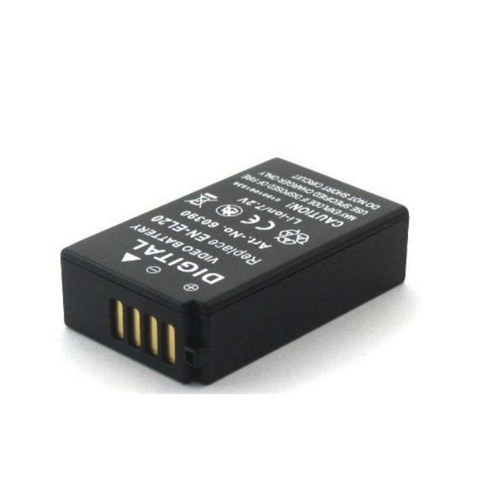 Batteria compatibile Nikon EN-EL20 EL20 x Nikon 1 J1 battery pack