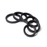 EasyCover anello paraurti per obiettivo in silicone lens rim protettivo 52mm nero