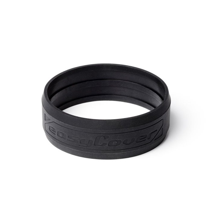 EasyCover anello paraurti protettivo in silicone lens rim per obiettivo 72mm nero