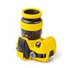 EasyCover anello paraurti per obiettivo in silicone lens rim protettivo 52mm giallo