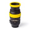 EasyCover anello paraurti per obiettivo in silicone lens rim protettivo 52mm giallo