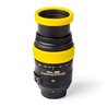 EasyCover anello paraurti in silicone per obiettivo lens rim protettivo 72mm giallo