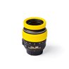 EasyCover anello paraurti in silicone per obiettivo lens rim protettivo 72mm giallo