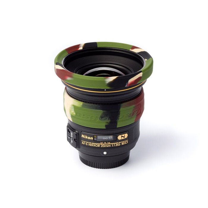 EasyCover lens rim anello paraurti protettivo in silicone per obiettivo 67mm camouflage
