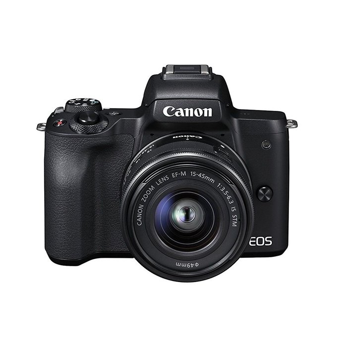 Fotocamera Mirrorless Canon EOS M50 Kit 15-45mm IS STM Nero