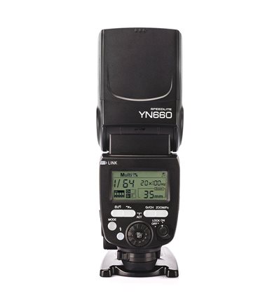 YONGNUO YN660 Flash Speedlite manuale non TTL wireless per Canon e Nikon