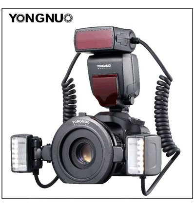 YONGNUO YN-24EX TTL dual flash macro con anello circolare per CANON