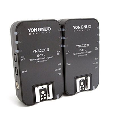 YONGNUO YN-622CII trasmettitore e ricevitore wireless per Flash compatibile Canon