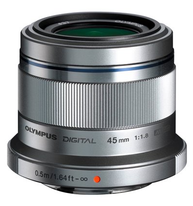 Obiettivo Olympus M.ZUIKO DIGITAL ED 45mm f/1.8 Silver PRONTA CONSEGNA
