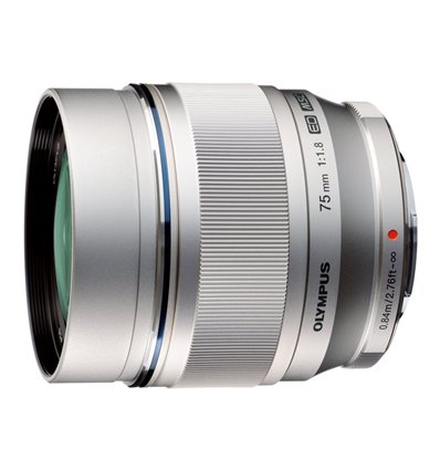 Obiettivo Olympus M.ZUIKO DIGITAL ED 75mm F1.8 Silver PRONTA CONSEGNA