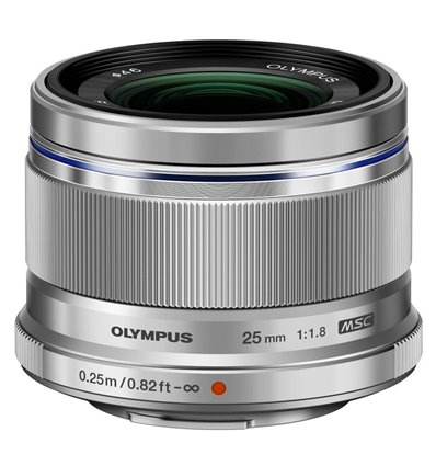 Obiettivo Olympus M.ZUIKO DIGITAL 25mm F1.8 Silver PRONTA CONSEGNA
