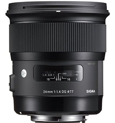 Obiettivo Sigma 24mm F1.4 DG HSM Art per Sony E-Mount