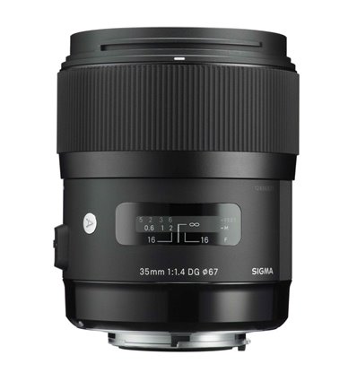 Obiettivo Sigma 35mm F1.4 DG HSM Art per Sony E-Mount