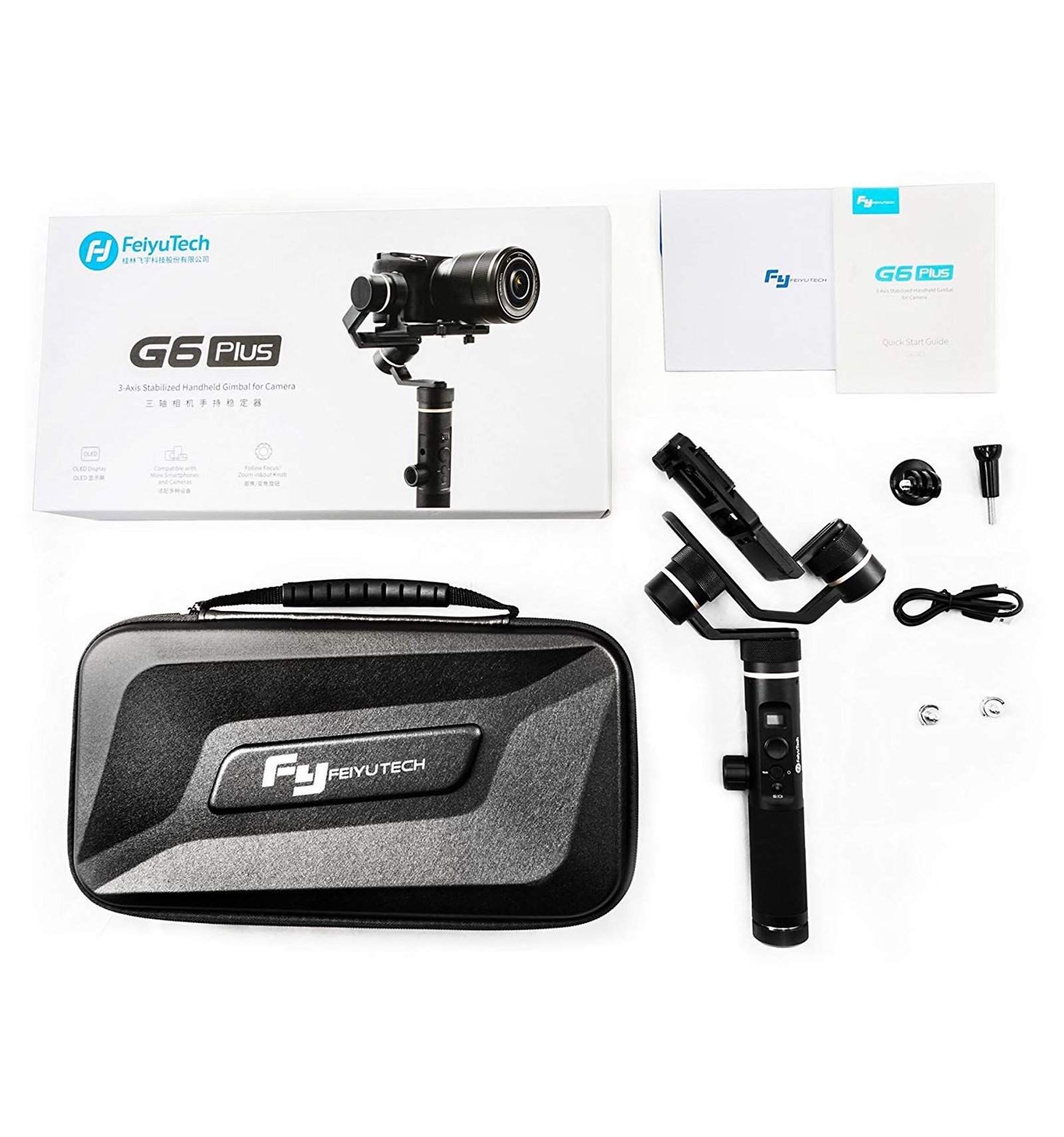 Feiyu Feiyutech G6 Plus Gimbal Stabilizzatore A 3 Assi Foto Fenice