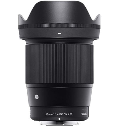 Obiettivo Sigma 16mm F1.4 DC DN Contemporary per Sony E-Mount