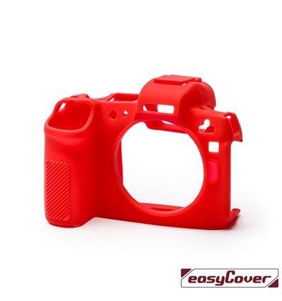 EasyCover custodia protettiva in silicone camera case per Canon EOS R rosso
