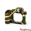 EasyCover custodia protettiva in silicone camera case per Canon EOS R camouflage
