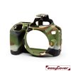 EasyCover custodia protettiva in silicone camera case per Nikon D3500 camouflage