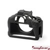 EasyCover custodia protettiva in silicone camera case per Canon 4000D nero