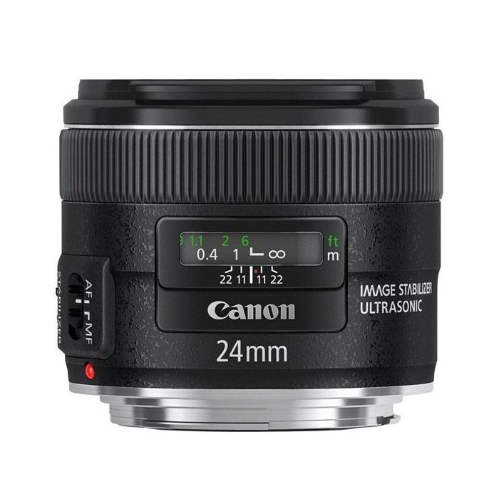 Obiettivo Canon EF 24mm f/2.8 f2.8 IS USM Lens