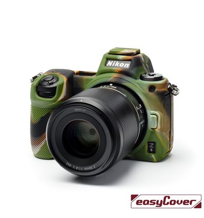 EasyCover custodia protettiva in silicone camera case per Nikon Z6 / Z7 camouflage