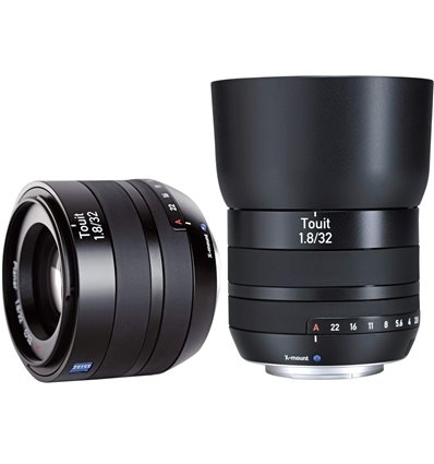 Obiettivo Carl Zeiss Touit 1.8/32mm Planar T* per Fujifilm X Mount