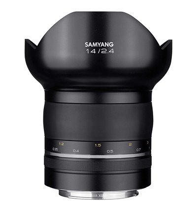 Obiettivo Samyang Premium Manual Focus XP 14mm f/2.4 per Canon