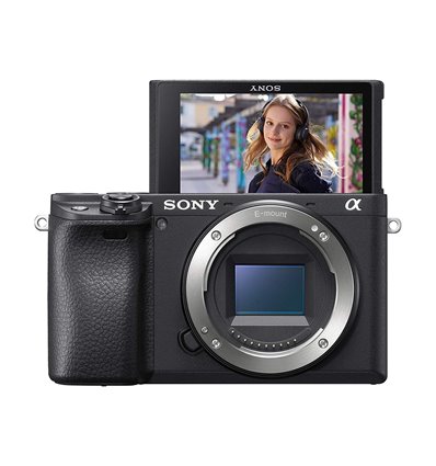 Fotocamera Mirrorless Sony Alpha A6400 Body Nero [MENU ENG]
