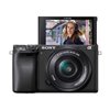 Fotocamera Mirrorless Sony Alpha A6400 Kit 16-50mm f/3.5–5.6 PZ OSS Nero [MENU ENG]