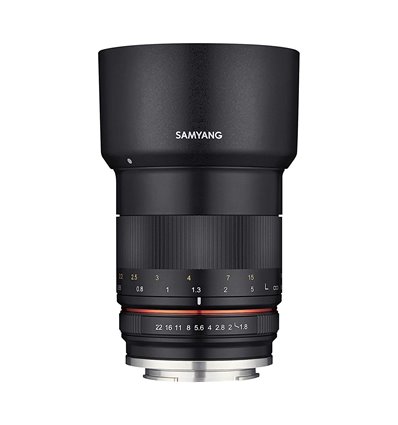 Obiettivo Samyang 85mm f/1.8 ED UMC CS per Micro Quattro Terzi