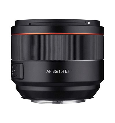 Obiettivo Samyang AF Autofocus 85mm F1.4 EF per Canon