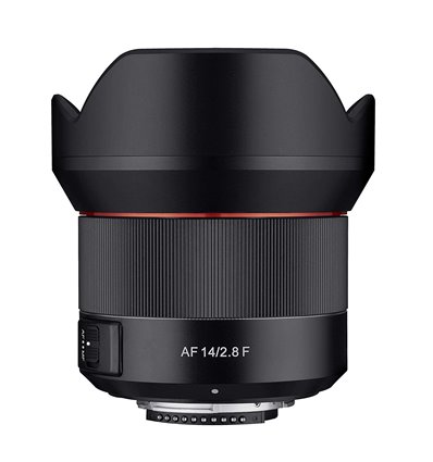 Obiettivo Samyang AF Autofocus 14mm F2.8 EF per Canon