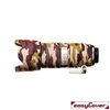 Easycover custodia in neoprene marrone camo per obiettivo Canon EF 70-200mm f/2.8L IS II USM Lens Oak
