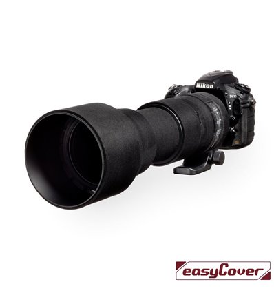 Easycover custodia in neoprene nero per obiettivo Sigma 150-600mm Contemporary Lens Oak