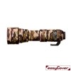 Easycover custodia in neoprene marrone camo per obiettivo Sigma 150-600mm Contemporary Lens Oak