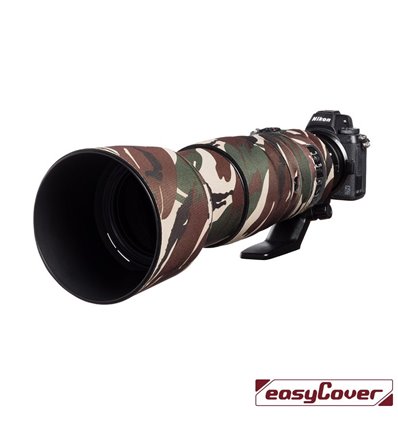 Easycover custodia in neoprene verde camo per obiettivo Nikon 200-500mm f/5.6 VR Lens Oak