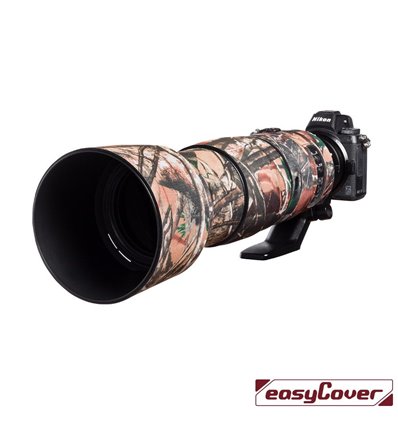 Easycover custodia in neoprene forest camo per obiettivo Nikon 200-500mm f/5.6 VR Lens Oak