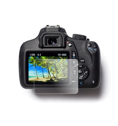 Protezione schermo in vetro temperato EasyCover per Canon 5D3 / 5DS / 5DSR / 5D4